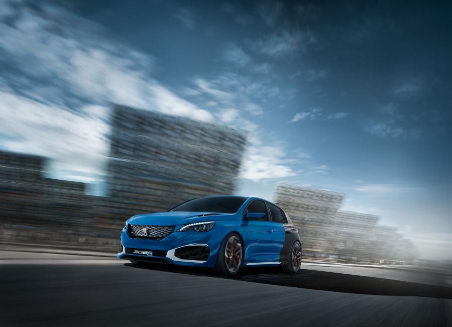  Peugeot 308 R HYbrid Concept 2015 года  (фото 5 из 8)